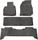 Novline Satz Vorder- und Hintermatten Wannenartig 4Stück aus TPE für Lexus LX 1998-2007 Gray
