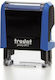 Trodat Printy 4911 Rectangular Self-Inking Text Stamp with Blue Ink