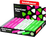 ErichKrause Eraser for Pencil and Pen Ergoline Prism Διάφορα Χρώματα Triangular 1pcs