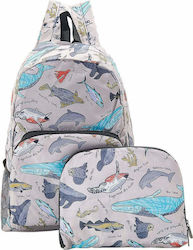Eco Chic Sea Kids Bag Backpack Gray