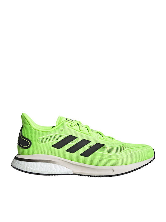 Adidas Supernova Ανδρικά Αθλητικά Παπούτσια Running Signal Green / Core Black