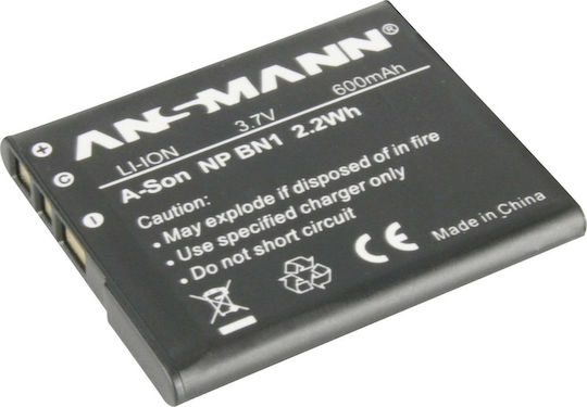 Ansmann Μπαταρία Φωτογραφικής Μηχανής NP-BN 1 1400-0009 Ιόντων-Λιθίου (Li-ion) 600mAh Συμβατή με Sony