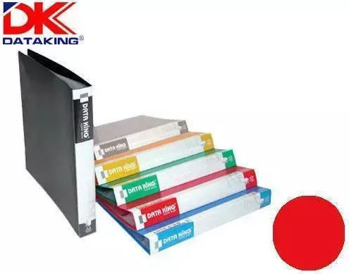 Data King Ντοσιέ Σουπλ με 80 Διαφάνειες για Χαρτί A4 Κόκκινο