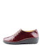 Anatomic Women's Slip-On Leather Burgundy Patent
