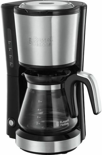 Russell Hobbs Compact Home Καφετιέρα Φίλτρου 650W Black