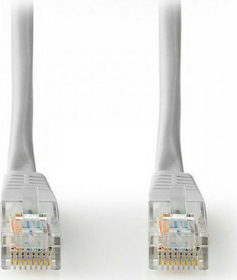 Nedis U/UTP Cat.5e Καλώδιο Δικτύου Ethernet 0.5m Γκρι
