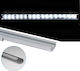 Adeleq Walled Aluminum Profile for LED Strip 10...