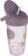 Lovi Baby Παιδικό Ποτηράκι "My Straw" από Πλαστικό Μωβ 350ml για 14m+