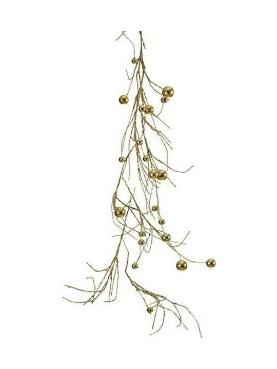 JK Home Decoration Christmas Garland Gold 1pc