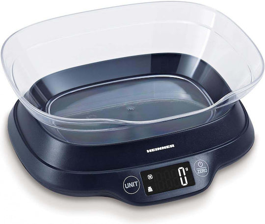 Heinner Digital Kitchen Scale with Bucket up to 5kg Black