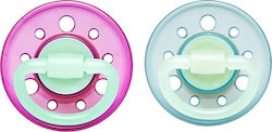 Nip Cherry Πιπίλες Καουτσούκ για 0-6 μηνών 2τμχ Nip Cherry Πιπίλες Καουτσούκ για 0-6 μηνών 2τμχ