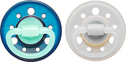 Nip Night Pacifiers Rubber Night for 6+ months 2pcs