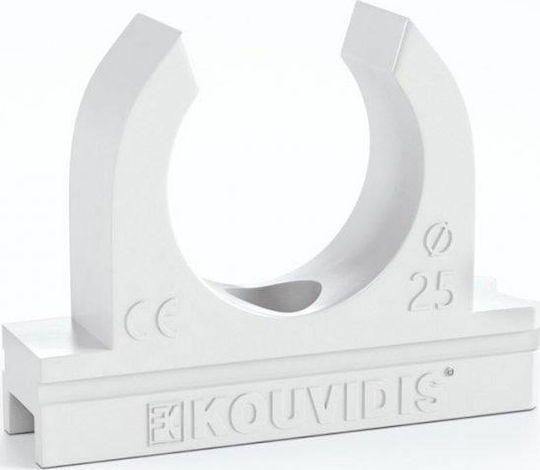 Kouvidis Medisol Electrical Conduit Bracket with Diameter 16mm made of Plastic Medium Type 4144016