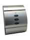 Grafner Outdoor Mailbox Inox in Silver Color 30x12x40cm