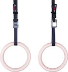 inSPORTline Gymnastics Rings with Diameter 29cm