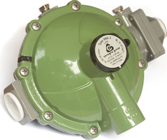 Thermogatz Reca Gas Regulator Internal Setting Maximum Flow 25 kg/h