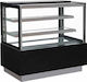 Karamco Kühlvitrine Standgerät mit 3 Ebenen mit Kapazität 450Es 120x66x120cm