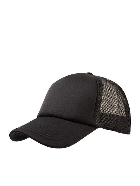 Rapper Trucker Cap Black