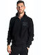 Paco & Co Herren Sweatshirt Jacke mit Taschen Schwarz