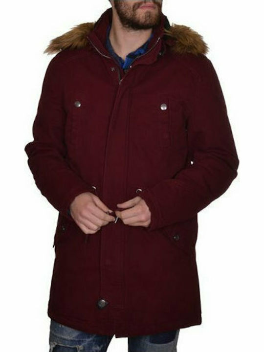 Inox Winter Jacket Parka Wine