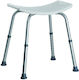Bakaji Viva & More Bath Stool General Use For Elderly And People With Limited Mobility Bathroom Seat 51x45x56cm 12370