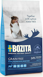 Bozita Grain Free Reindeer 3kg Ξηρά Τροφή χωρίς Σιτηρά για Ενήλικους Σκύλους με Τάρανδο