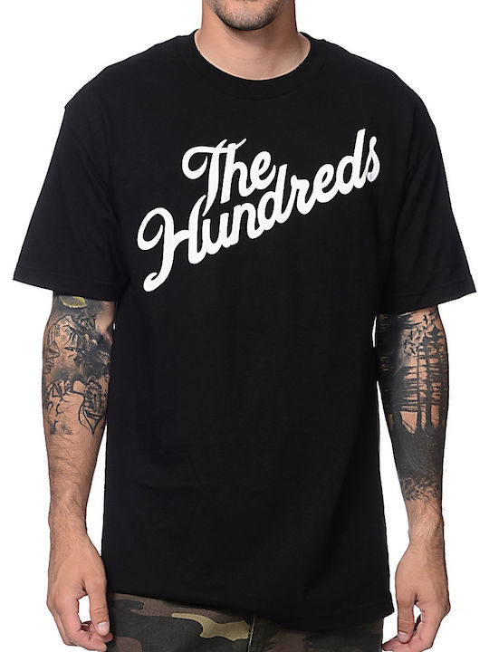 The Hundreds Forever Slant Logo T-shirt Black