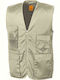 Result Safari Photographic Men's Sleeveless Jacket Beige