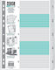 Skag Plastic Dividers for Documents A4 with Hol...