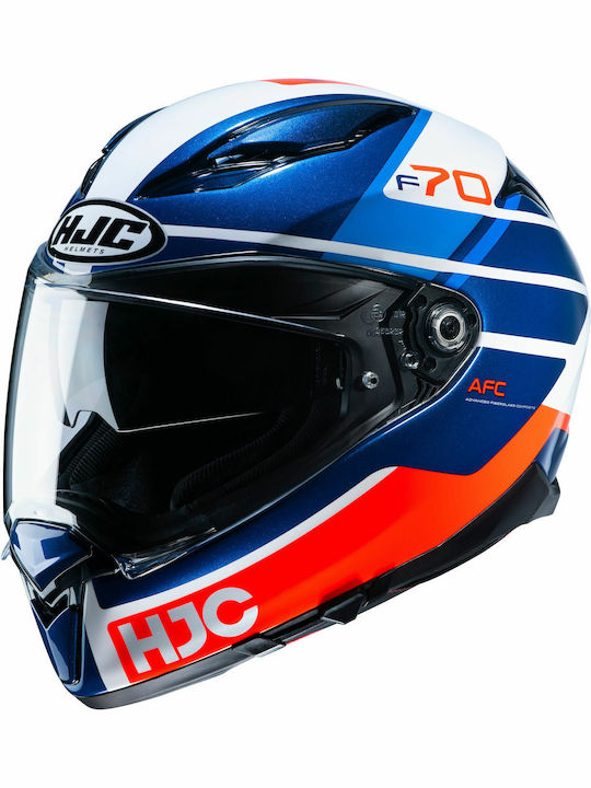 HJC F70 Tino MC21 Κράνος Μηχανής Full Face 1450gr με Pinlock