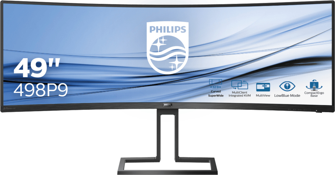 lcd monitor curved