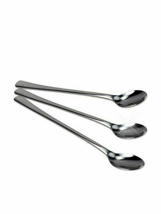 Alpina Appliances Spoon Set Desert / Ice Cream Stainless Silver 21cm 3pcs