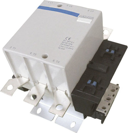 Adeleq Ρελέ Ράγας Ισχύος με Τάση 230V με Πηνίο 110KW 26-1100
