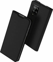 Dux Ducis Skin Pro Carte Piele artificială Negru (Galaxy A42)