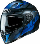 HJC I70 Reden Full Face Helmet with Pinlock and Sun Visor 1500gr MC2