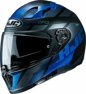 HJC I70 Reden Full Face Helmet with Pinlock and Sun Visor 1500gr MC2