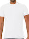 Men's Short Sleeve Undershirt White