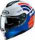 HJC C70 Curves MC27 Motorradhelm Volles Gesicht ECE 22.05 1500gr KR5141