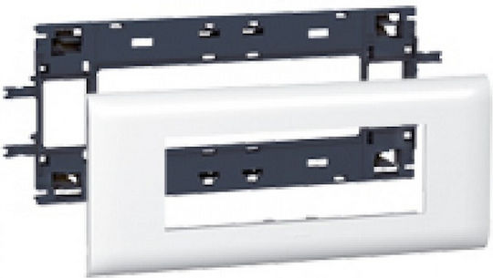 Legrand Βάση Στήριξης 6 Στοιχείων με Κάλλυμα 85mm Mosaic 010996