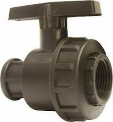 Palaplast 3158/0404 Connection Pipe Valve with Female-Female Thread 31.75mm