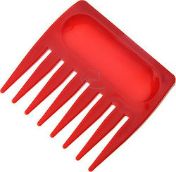 Niobe Professional 6800 Comb Hair for Detangling Red