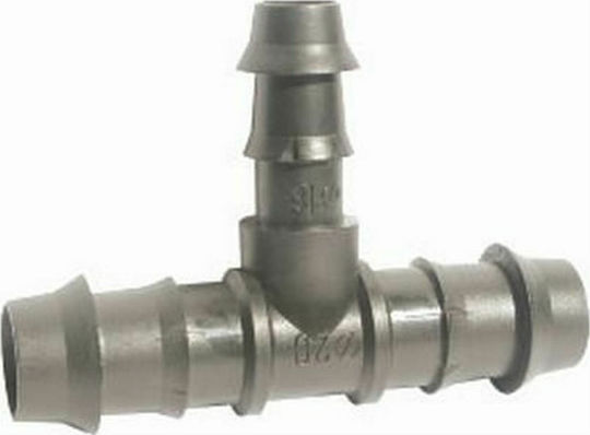 Palaplast 3104/2520 T Shaped Connector Pipe 25x20x25mm Gray