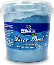 Tetralux Decor Pearl Vopsea pentru pictură Albastru pentru Sticlă lichidă Πέρλα Χρωματισμού P4001 50gr