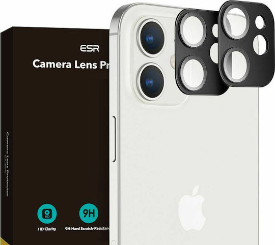 ESR Lens Protector Camera Protection Tempered Glass Black for the iPhone 12 mini
