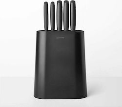 Brabantia Tasty Σετ Μαχαίρια με Βάση από Ανοξείδωτο Ατσάλι 081.1230/61 5τμχ