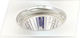 Eurolamp Round Metallic Recessed Spot with Socket G5.3 IP20 White 6x6cm. 5pcs