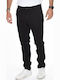 Hose Chino Elastisch Schwarz