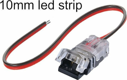 Cubalux Connector για Ταινίες LED Ενδιάμεσος για Ταινίες LED Μονόχρωμες Πλάτους 10mm 13-0850