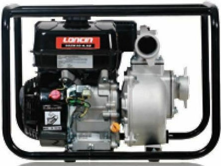 Loncin LP40H Gasoline Surface Water Pump Centrifugal with Automatic Suction