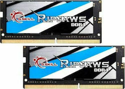 G.Skill Ripjaws 64GB DDR4 RAM cu 2 module (2x32GB) și Viteză 3200 pentru Laptop